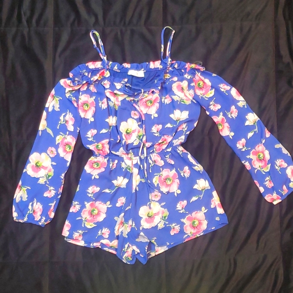 Peach Love Romper